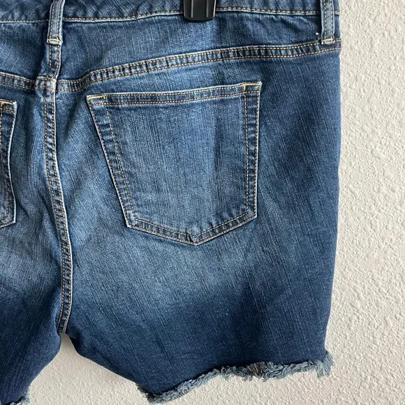 Torrid Women's Dark Wash Stretch Short Shorts Size 20 Style 10305902 - Picture 8 of 9